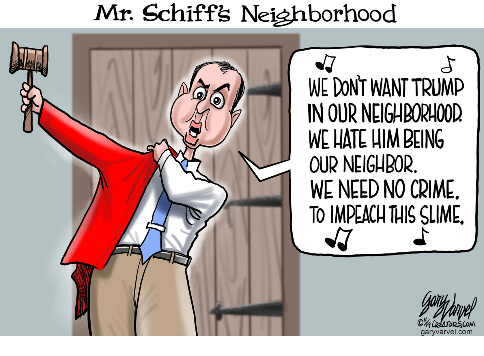 Today's editorial cartoon